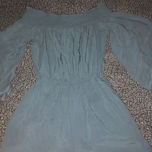 blue rue21 blue romper